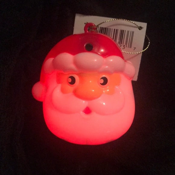 ⚜️Santa Light Up Christmas Ornament!NWT! - Picture 2 of 2